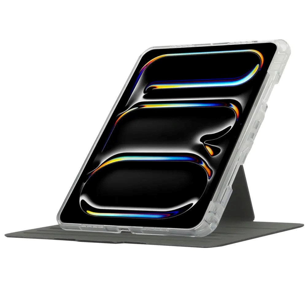 iPad Air 11" (2026 / 2025 / 2024) / iPad Air (2022 / 2020) / iPad Pro 11" (2022 / 2021 / 2020 / 2018) Targus VersaVu Flip Deksel - Gjennomsiktig / Grå