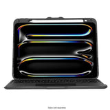 iPad Pro 11" (2025 / 2024) Targus VersaVu Keyboard Flip Deksel - Nordisk Layout - Svart