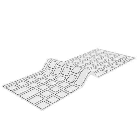 Philbert MacBook Pro 13" (2017) / 12" (2015 - 2019) Keyboard Cover m. Europeisk Tastatur - Transparent / Svart