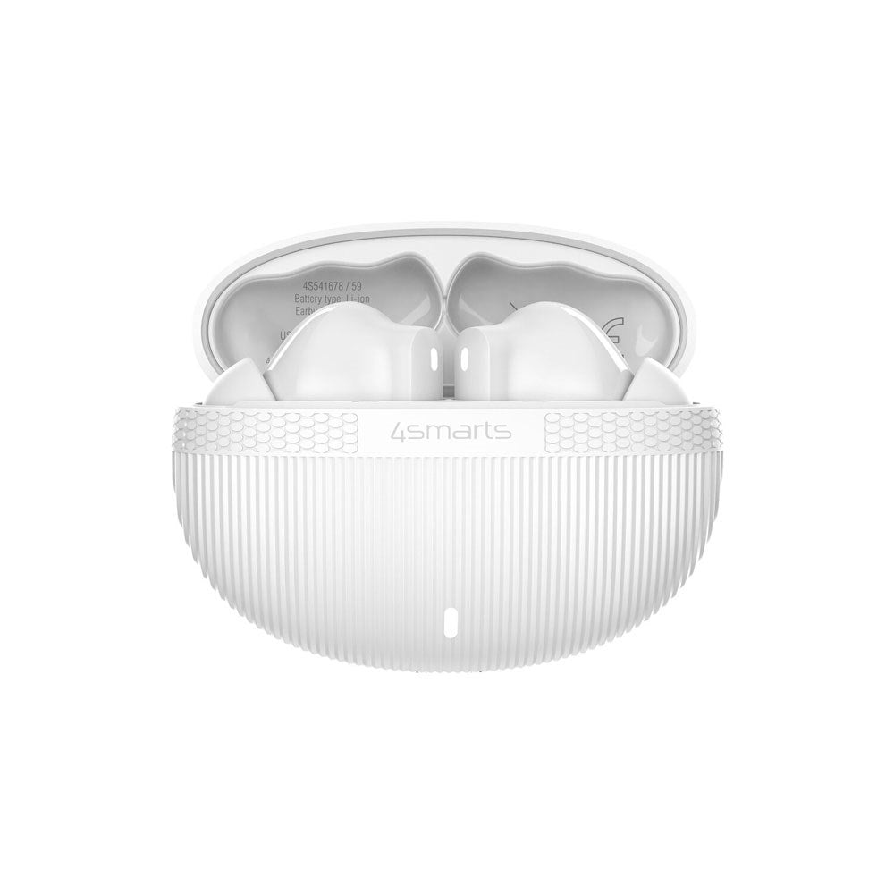 4smarts True Wireless SkyBuds Pro Hodetelefoner m. Aktiv Støyreduksjon - In-Ear - Hvit