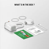 4smarts Kameragrep for Smarttelefon med LED-lys & Fjernkontroll - Hvit