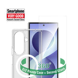 Samsung Galaxy Z Fold8 Ultra 4Smarts 360° Protection Set m. Deksel & Skjermbeskyttelsesglass - Gjennomsiktig