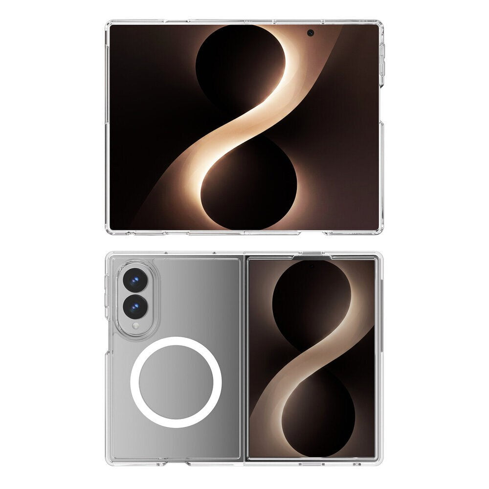 Samsung Galaxy Z Fold8 4Smarts 360° Protection Set m. Deksel & Skjermbeskyttelsesglass - Gjennomsiktig