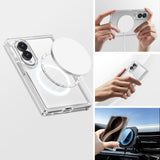Samsung Galaxy Z Fold8 4Smarts 360° Protection Set m. Deksel & Skjermbeskyttelsesglass - Gjennomsiktig