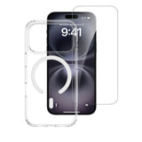 iPhone 18 Pro / 17 Pro 4Smarts 360° Protection Set m. Deksel & Skjermbeskyttelsesglass - MagSafe Kompatibel - Gjennomsiktig