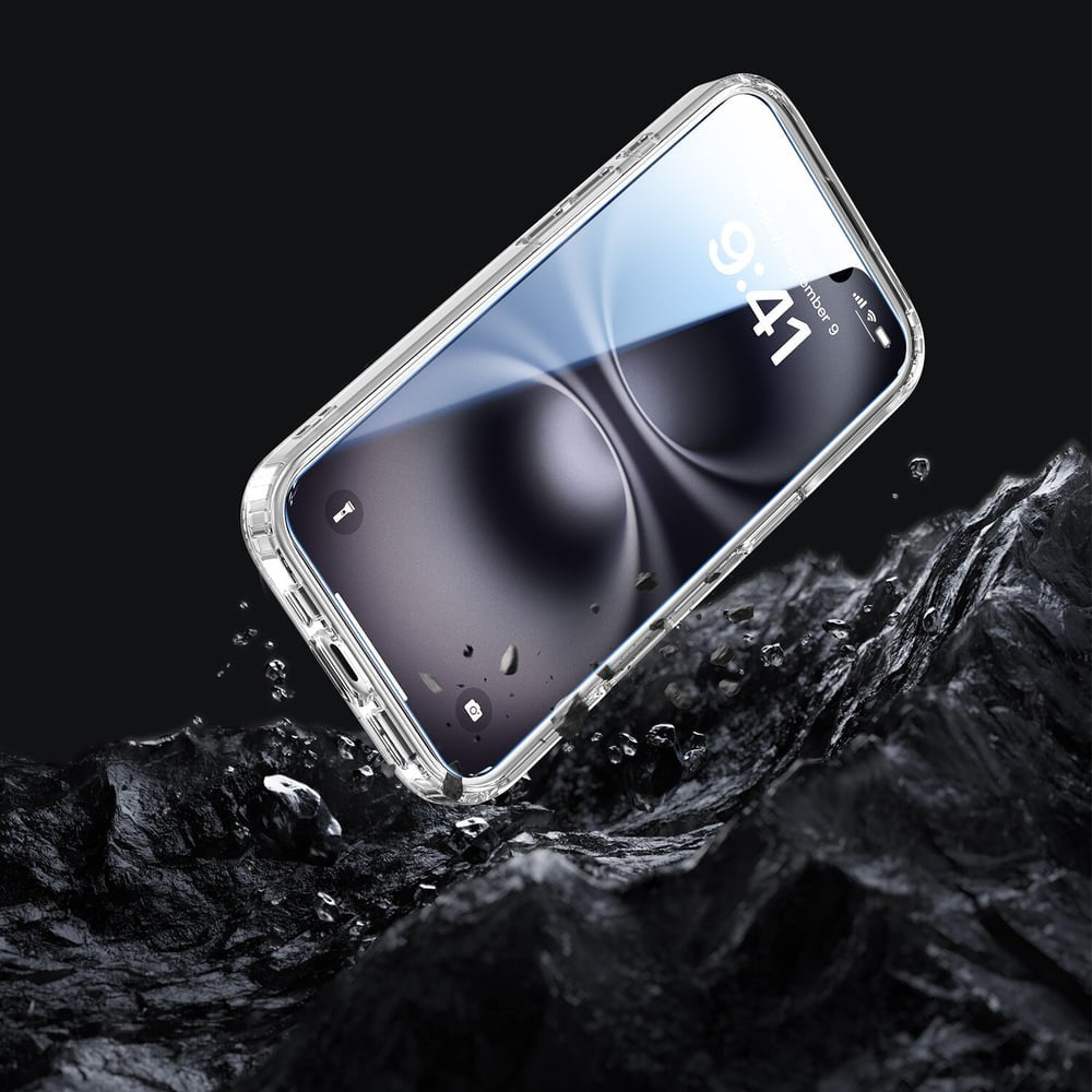 iPhone 18 Pro / 17 Pro 4Smarts 360° Protection Set m. Deksel & Skjermbeskyttelsesglass - MagSafe Kompatibel - Gjennomsiktig