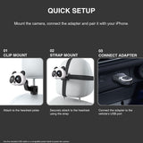 4Smarts 2-i-1 Trådløs Kamera Adapter for Apple CarPlay - Panda