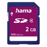 HAMA SD-Minnekort 10 MB/s - 2 GB