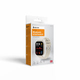 Denver SWC-176BE Smartklokke med Søvn- og Fitnesssporing - Silikonrem - Beige