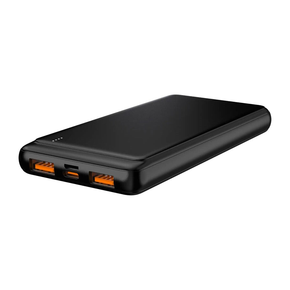 Denver PQC-10009 Powerbank 10 000 mAh - 22,5 W - Svart
