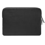 Trunk Ekte Skinn Sleeve til Macbook 13" (32 x 23 x 2 cm) - Black