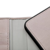 Trunk iPhone 12 Mini Ekte Skinn Deksel med Avtakbart Deksel - Rosa
