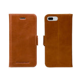 iPhone 8 Plus / 7 Plus / 6 Plus dbramante1928 Copenhagen Ekte Skinn Flip Deksel m. Lommebok - Tan