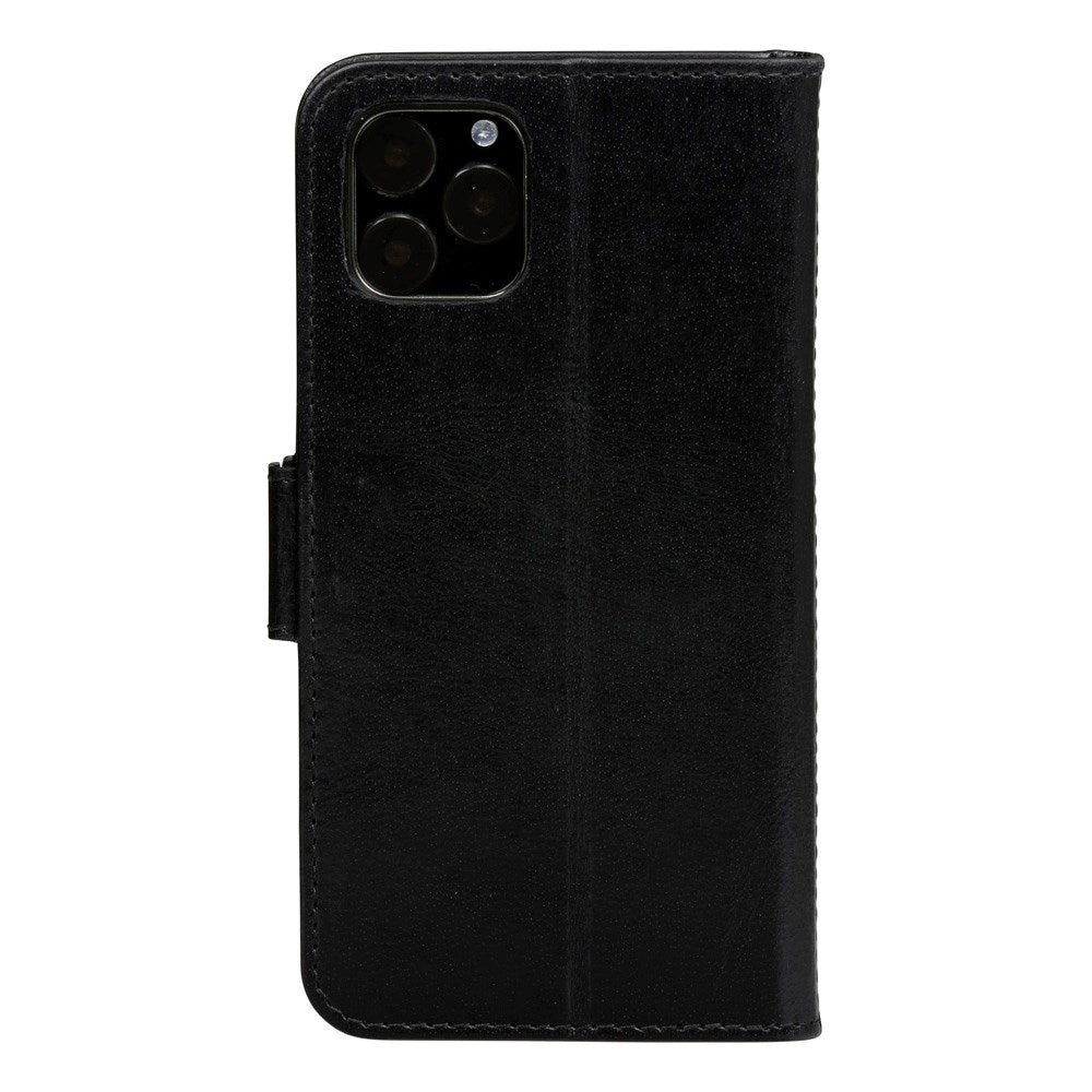 iPhone 11 Pro dbramante1928 Copenhagen Ekte Skinn Flip Deksel m. Lommebok - Black