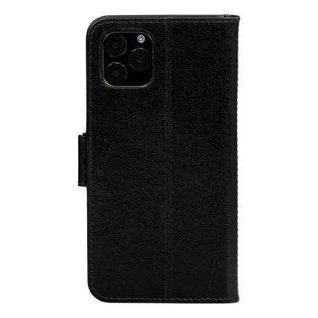 iPhone 11 Pro dbramante1928 Copenhagen Ekte Skinn Flip Deksel m. Lommebok - Black