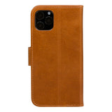 iPhone 11 Pro dbramante1928 Copenhagen Ekte Skinn Flip Deksel m. Lommebok - Tan