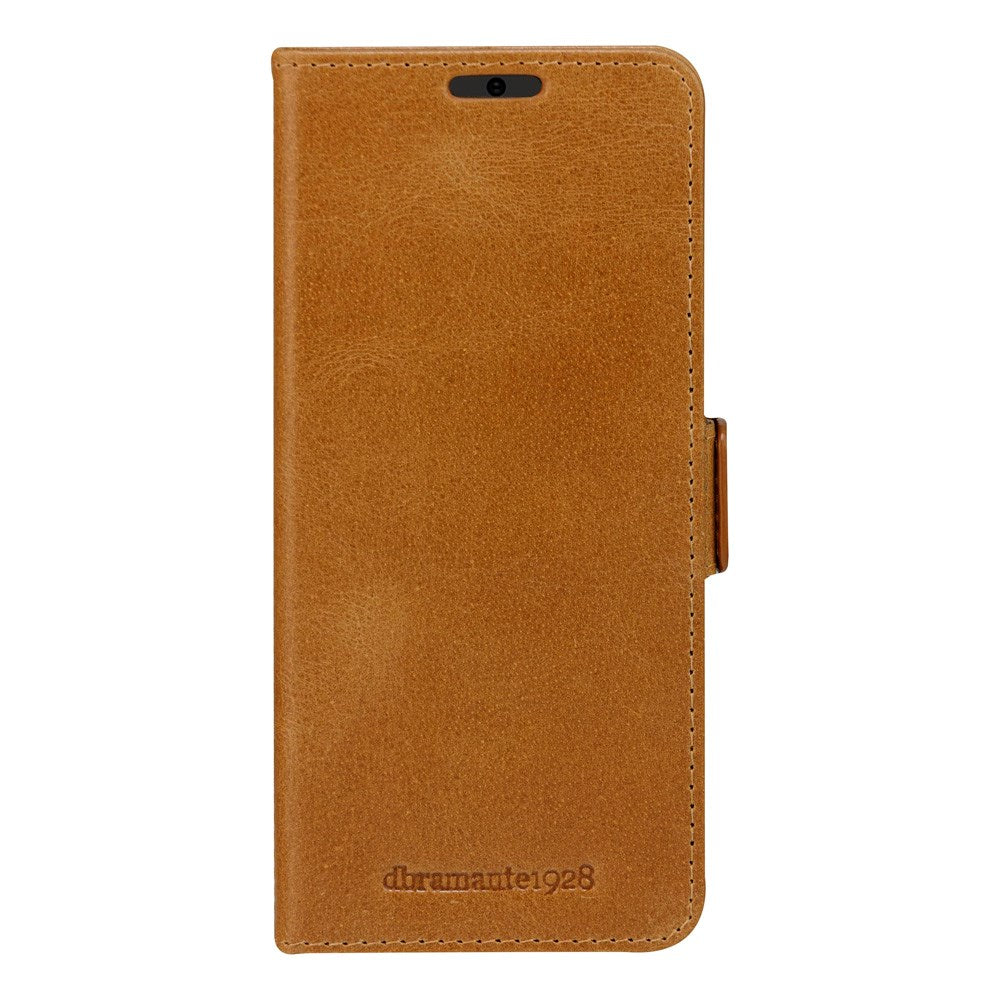 Samsung Galaxy S20+ (Plus) dbramante1928 Copenhagen Slim Ekte Skinn Flip Deksel m. Lommebok - Tan