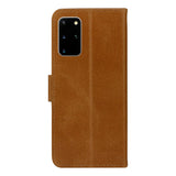 Samsung Galaxy S20+ (Plus) dbramante1928 Copenhagen Slim Ekte Skinn Flip Deksel m. Lommebok - Tan