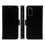 Samsung Galaxy S20 dbramante1928 Lynge 2-i-1 Ekte Skinn Flip Deksel - Black