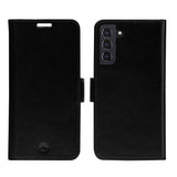 Samsung Galaxy S22+ (Plus) dbramante1928 Lynge 2-i-1 Ekte Skinn Flip Deksel - Black