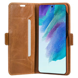 Samsung Galaxy A53 dbramante1928 Copenhagen Slim Ekte Skinn Deksel med Lommebok - Brun
