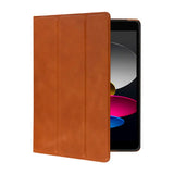 iPad 10.2" (2021 / 2020 / 2019) dbramante1928 Risskov Ekte Skinn Flip Deksel - Tan