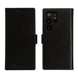 Samsung Galaxy S23 Ultra dbramante1928 Lynge Ekte Skinn Magnet Flip-Deksel - Black