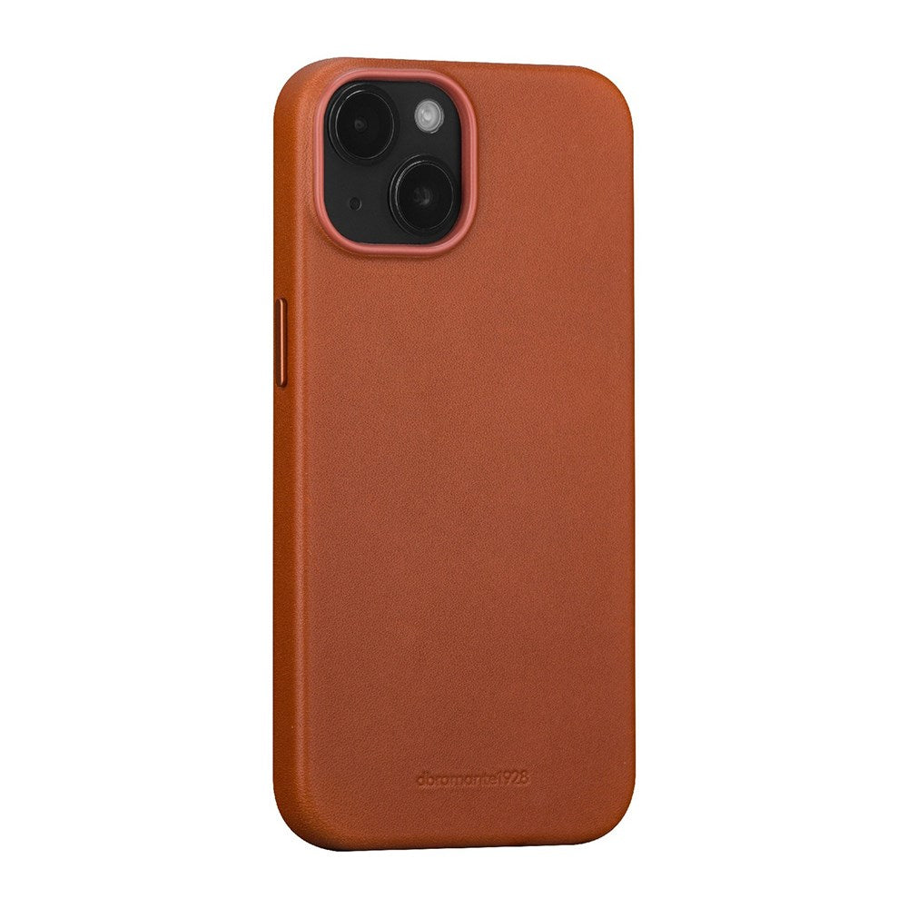 Dbramante1928 iPhone 14 / 13 Roskilde Deksel - 100 % Ekte Skinn - MagSafe-Kompatibel - Tan