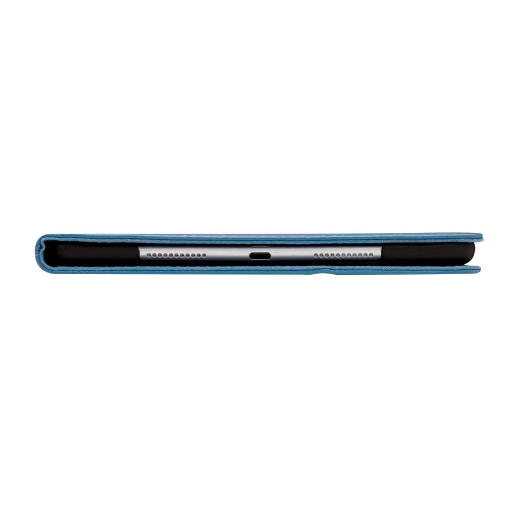 iPad 10.2" (2021 / 2020 / 2019) dbramante1928 Tokyo Ekte Skinn Flip Deksel - Marine Blue
