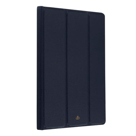 iPad 10.2" (2021 / 2020 / 2019) dbramante1928 Milan Ekte Skinn Flip Deksel - Pacific Blue