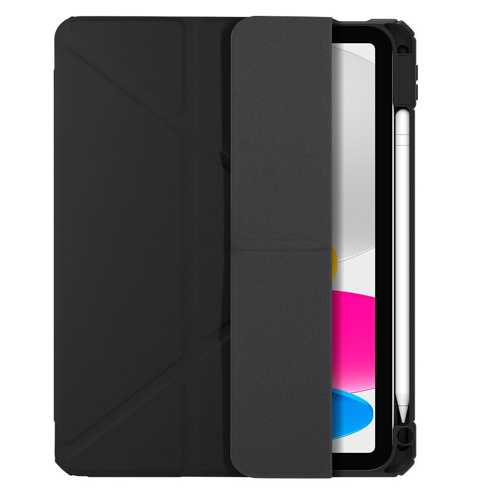 iPad 11" (2025) / iPad 10.9" (2024/2022) dbramante1928 London Miljøvennlig Hybrid Flip Deksel - Svart