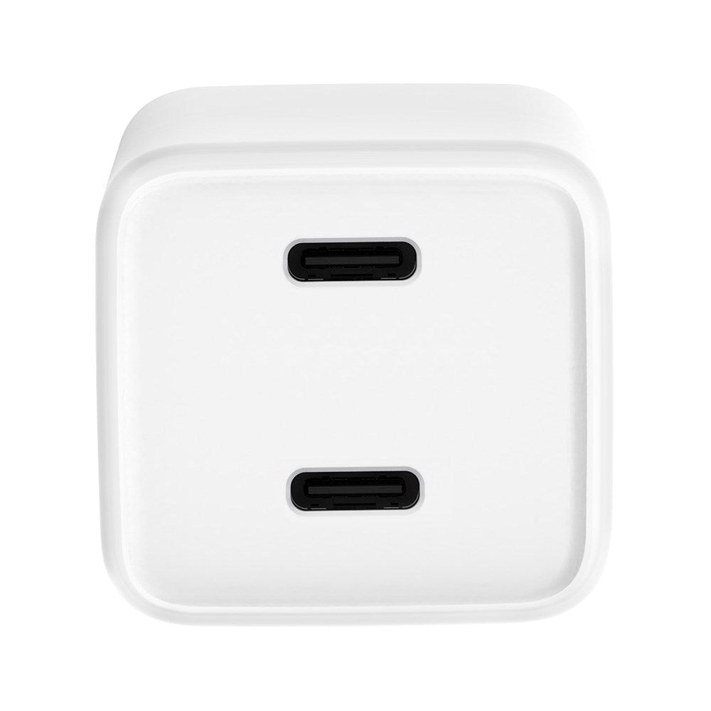 Xceed 35W GaN Vegglader med 2 x USB-C - Hvit
