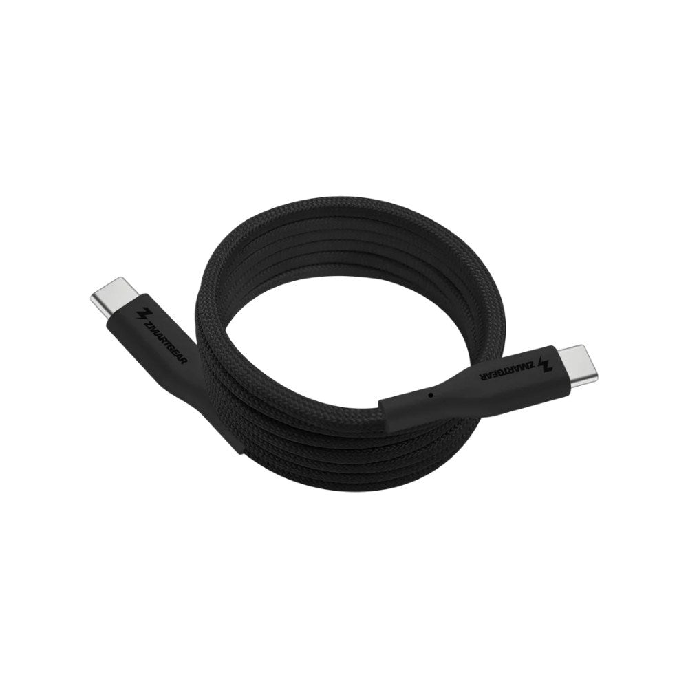 Zmartgear 60W USB-C til USB-C Magnetisk Kabel – 1,8 m - Svart