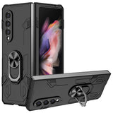 EIDERWOOD Samsung Galaxy Z Fold4 (5G) Håndverker Deksel med Kickstand - Svart