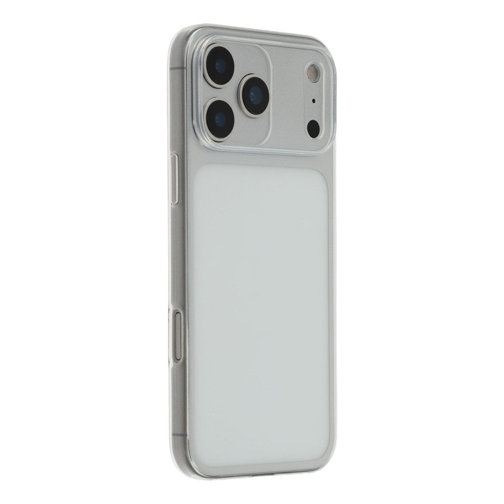 EIDERWOOD iPhone 17 Pro Max Fleksibelt Plast Mobil Deksel – Gjennomsiktig