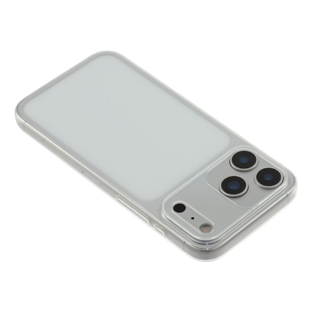 EIDERWOOD iPhone 17 Pro Max Fleksibelt Plast Mobil Deksel – Gjennomsiktig