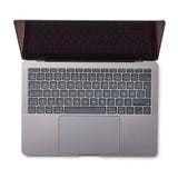 Philbert MacBook Pro 13" (2017) / 12" (2015 - 2019) Keyboard Cover m. Europeisk Tastatur - Transparent / Svart
