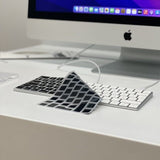 Philbert Apple Magic Keyboard (A1314) Tastaturdeksel med Dansk Layout - Svart