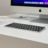 Philbert Apple Magic Keyboard (A1314) Tastaturdeksel med Dansk Layout - Svart