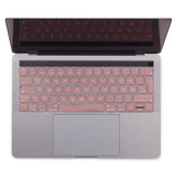 Philbert MacBook Pro 13" TB / 15" TB Tastaturdeksel med Dansk Layout - Rosa