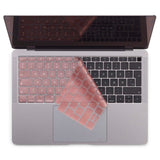 Philbert MacBook Air 13" (2018-2019) Keyboard Deksel m. Dansk Tastatur - Rosa