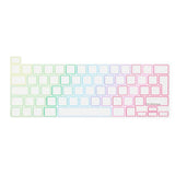 Philbert MacBook Pro 13" TB (2022 / 2020) / 16" TB (2019) Tastaturdeksel med Europeisk Tastatur - Gjennomsiktig / Regnbue