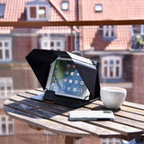 Universal Philbert Deksel med Integrert Sol og Privacy Filter for 9.7"-11" - Svart