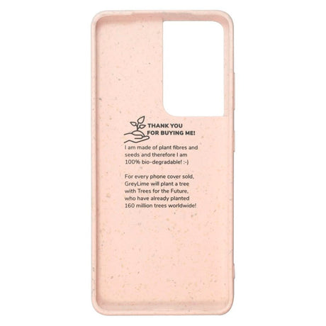 Samsung Galaxy S21 Ultra GreyLime 100% Plantebasert Deksel - Rosa - Kjøp et Deksel & Plant et Tre