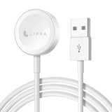 Lippa Apple Watch 5W Magnetisk Lader - 1m. - Hvit