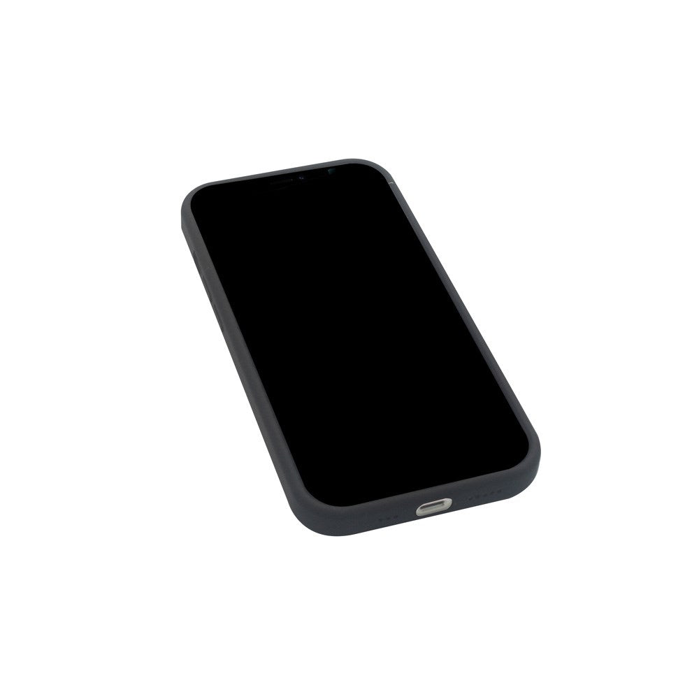 GreenMind iPhone 13 Mini Fôret Silikon Deksel - Svart