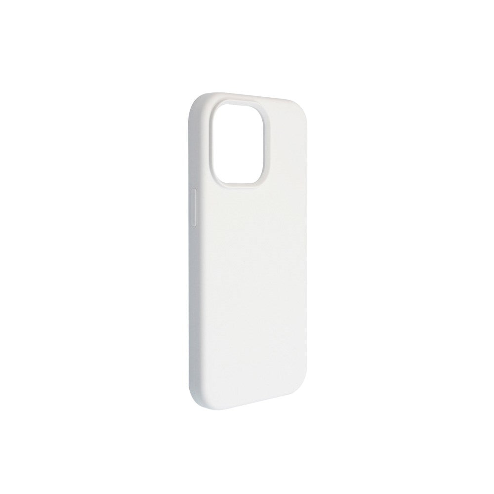 GreenMind iPhone 13 Pro Fôret Silikon Deksel - Hvit