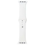 Apple Watch (42/44/SE/45/46/49 mm) Lippa Silikon Stropp – Hvit