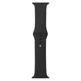 Apple Watch (42/44/SE/45/46/49 mm) Lippa Silikon Stropp – Mørkegrå