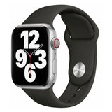 Apple Watch (42/44/SE/45/46/49 mm) Lippa Silikon Stropp – Mørkegrå